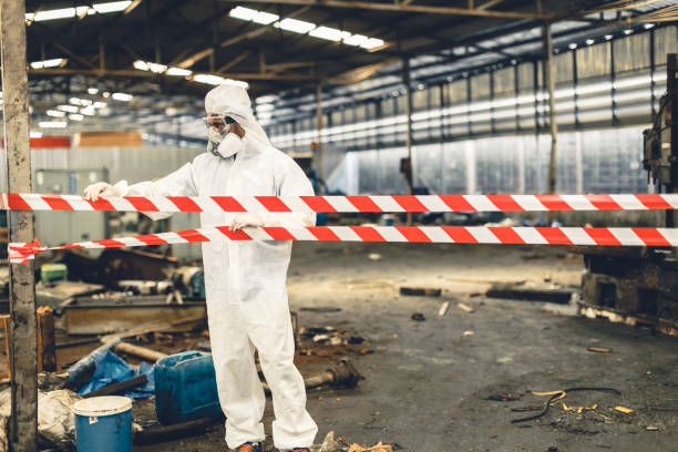 Professional Unattended Death Cleanup technician working in Elkins, NH